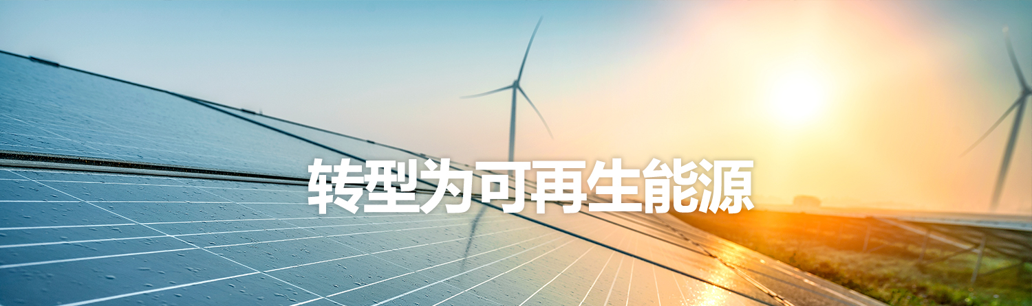 转型为可再生能源